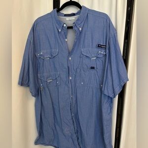 Columbia pfg fishing shirt